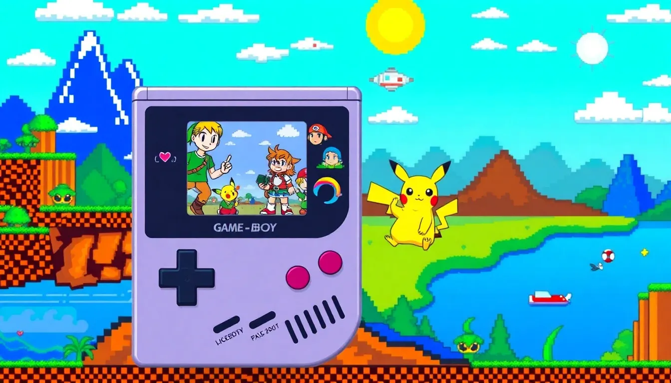 Game Boy Sprite Design Secrets: Uncovering the Art Behind Iconic Pixel ...